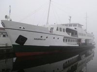 Kocaeli'de yoğun sis, deniz ulaşımını olumsuz etkiledi