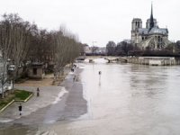 Fransa'da Eleanor kasırgası hayatı felç etti