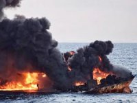 Çin’de bir haftadır yanan tanker gemisi battı