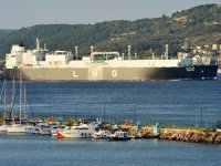 "M/T Ougarta" Çanakkale Boğazı'ndan geçti