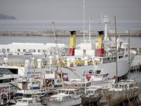 "M/V Andromeda" adlı gemi depolama alanına çekildi