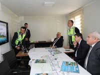 Davut Çetin, Konyaaltı Sahil Projesi çalışmalarını inceledi