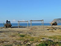 Alanya sahillerinde temizlik çalışması başlatıldı