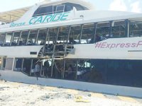 Meksika'da feribotta patlama meydana geldi
