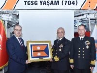 Sahil Güvenlik Akdeniz Bölge Komutanlığı’nda devir teslim töreni yapıldı