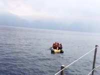 Kuşadas'nda 45 kaçak göçmen yakalandı