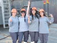 Beş kadın operatör çalışmalarıyla dikkat çekiyor