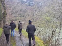 Muratlı Baraj Gölü'nde tekne alabora oldu!