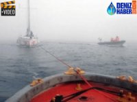 Heybeliada açıklarında bir tekne arıza yaptı