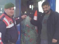 Tarsus'ta yasa dışı balık avlayan iki kişi yakalandı
