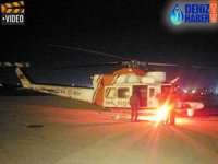 Çeşme'de sürüklenen yattaki kişiyi Sahil Güvenlik kurtardı