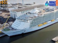 Dünyanın en büyük kruvaziyer gemisi teslim edildi