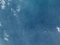 Çin’in güç gösterisi uydudan görüntülendi