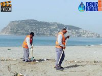 Alanya’da sahiller sezona hazırlanıyor