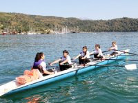 Fethiye'de Akdeniz Kupası Kürek Yarışları başladı