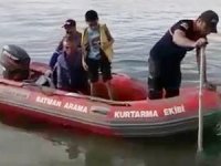 Batman Çayı'nda balık avlarken mahsur kaldılar