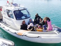 Ayvacık'ta 17 kaçak göçmen yakalandı