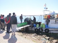 Balıkesir''de vurgun yiyen balıkçı kurtarılamadı