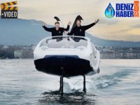 Elektrikli deniz taksisi SeaBubbles su üstüne test seferlerine başladı