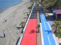 Sevgi Plajı’nda çalışmalar devam ediyor