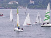 İstanbul Boğazı'nda 'Bau Sailing Cup' rüzgarı esti