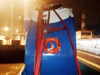 ‘M/V SANTOS EXPRESS’ Santo Limanı’nda üç feribota bindirdi