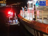 Karamürsel'de denize açılan balıkçılar mahsur kaldı