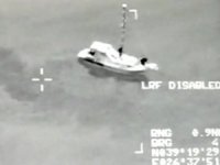 Kayıp tekne, Ayvalık'ta karaya oturmuş halde bulundu