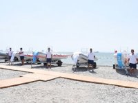 Tekirdağ'da 5 adet modern cankurtaran botu hizmete alındı