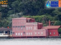 Hekimbaşı Salih Efendi Yalısı'na fotoğraflı kamuflaj yapıldı