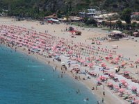 Bayram tatili bitti, sahiller yabancı turistlere kaldı