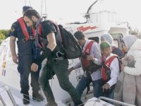 Çanakkale'de 45 kaçak göçmen yakalandı