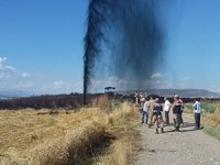 Kahramanmaraş’ta petrol boru hattı patladı!