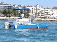Aydın Büyükşehir Belediyesi, deniz temizleme aracını hizmete aldı