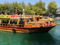Manavgat'ta ücretsiz 'Nehir Otobüsü' seferleri başladı
