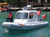 Manavgat Irmağı'nda iki sahil güvenlik botu hizmete alındı