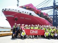 'M/V ONE MINATO' ilk seferine çıktı