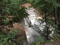 DSİ'nin Hopa Çimenli Köyü'ndeki çalışmaları devam ediyor