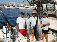 Most Bodrum Balık Turnuvasın'da 118 kiloluk orkinos tutuldu