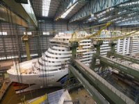 Meyer Werft, ‘M/S AIDANOVA’yı suya indiriyor