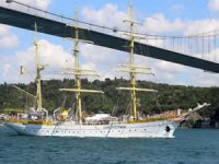 Romanya Deniz Kuvvetleri'ne bağlı gemi, Boğaz'dan geçti