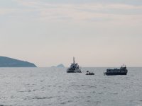 Bostancı açıklarında çalışmalara ara verildi