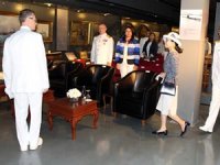 Japon Prenses, 'Seiki' gemisinin maketini Deniz Müzesi'ne hediye etti