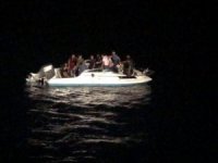 Suriyeli göçmen taşıyan tekne tespit edildi