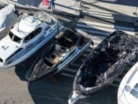 Almanya Kressbronn'da yat limanındaki yangının faturası ağır oldu