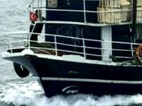 Çanakkale'de trol teknelerine drone ile operasyon