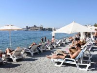 Antalya’da Kasım ayında deniz keyfi