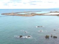 Rize-Artvin Havalimanı için denize 14,5 milyon ton taş döküldü