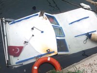 Bandırma’da balıkçı teknesi battı