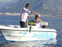 Alanya’da ilk kez olta balıkçılığı turnuvası düzenlendi